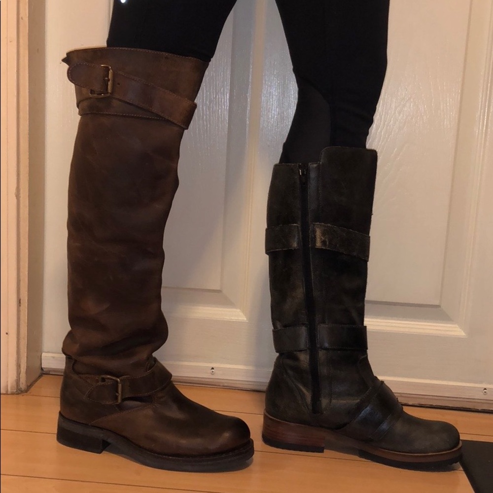 Jeffrey Campbell Vintage Leather Boots